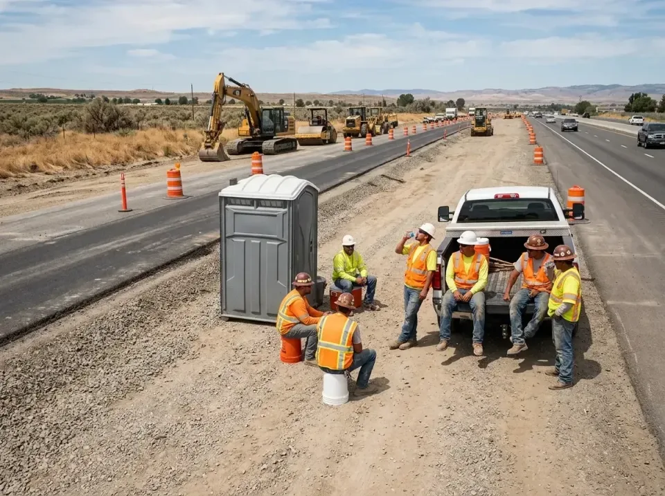 highway-road-construction-crew-007 — frequently asked questions, Porta Potty and Restroom Rentals in Taft, CA
